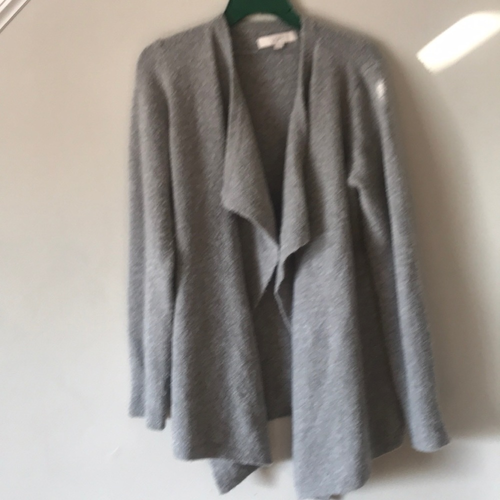 Loft waterfall sweater medium